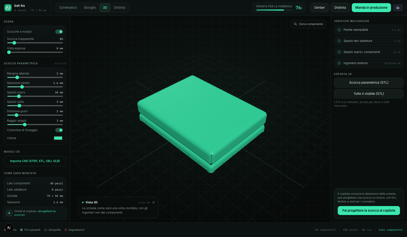 Scocca 3D